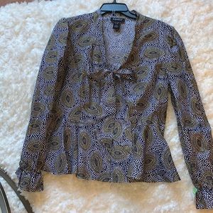 Ashro Women’s Button-up Blouse size 14